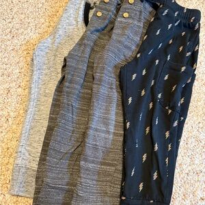 Cat & Jack Kids Joggers - Gray, Black, and Lightning Pattern